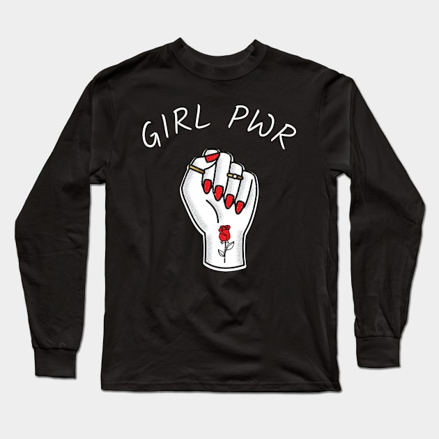 Girl power Long Sleeve T-Shirt by Istanbul